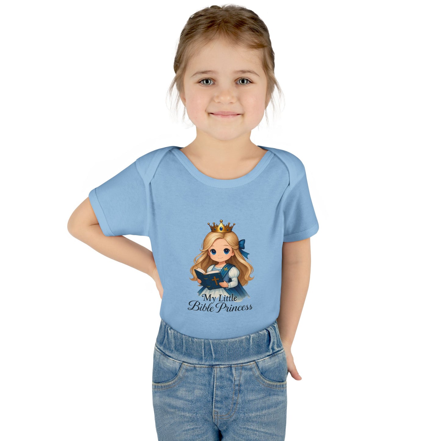 My Little Bible Princess Baby Bodysuit