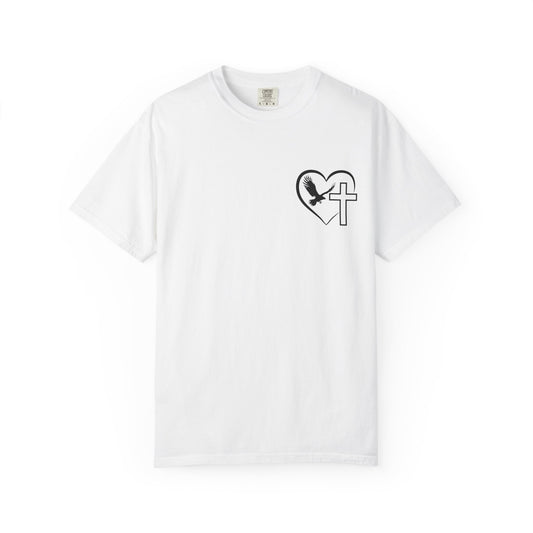 Faith-Inspired Unisex T-Shirt with Heart Design