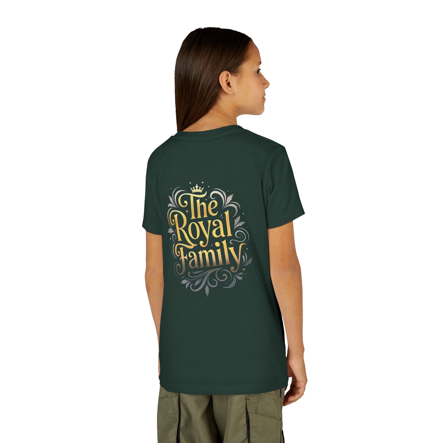 Princess Heart Youth Tee — The Royal Family Graphic Kids T-Shirt