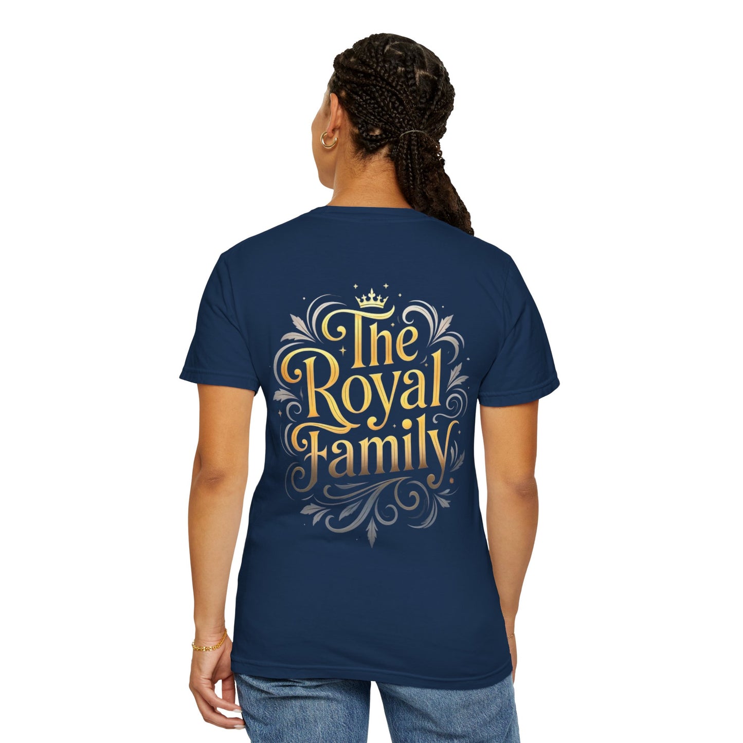 Princess Crown T‑Shirt — Gold Foil Royalty Graphic
