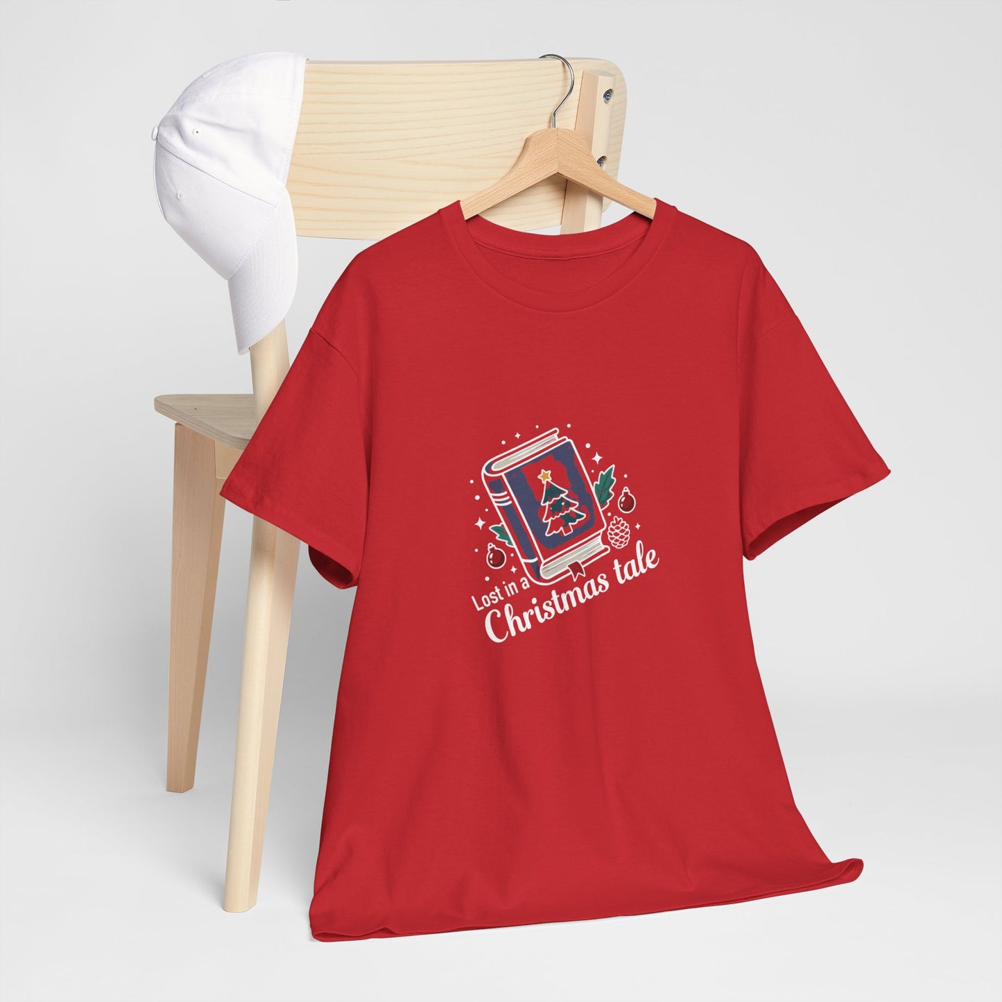 Christmas Snow Globe Tee — 'Let’s a Christmas Tale' Holiday T-Shirt