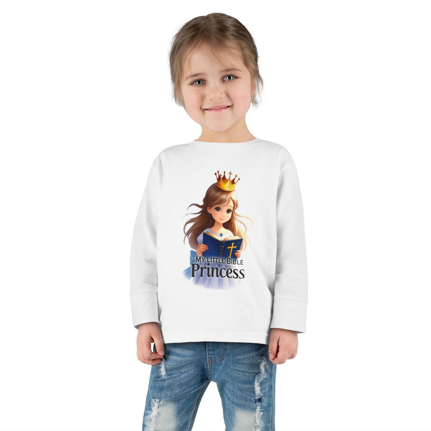 Princess Storybook Toddler Long Sleeve Tee