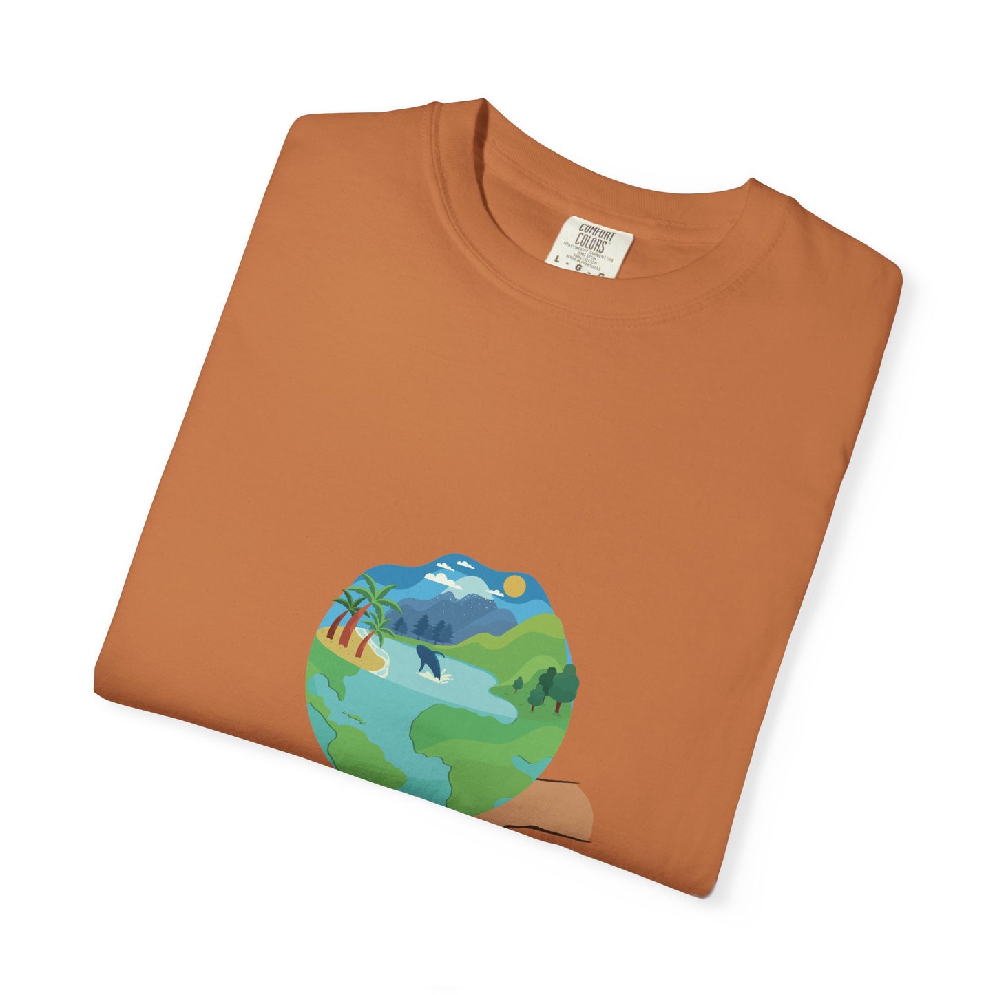 Eco-Friendly Unisex T-Shirt - Explore the World Graphic Tee