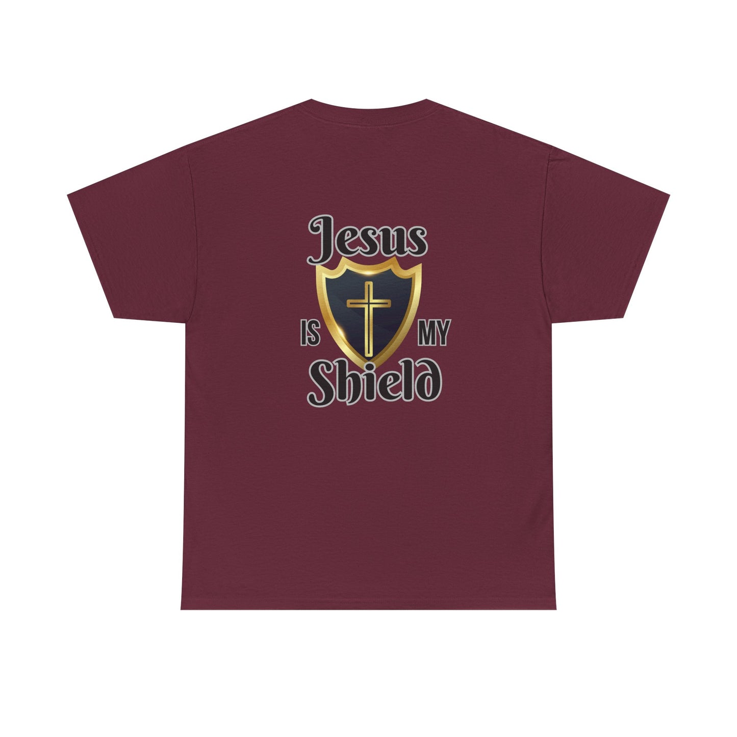 Jesus Is My Shield Unisex Heavy Cotton Tee