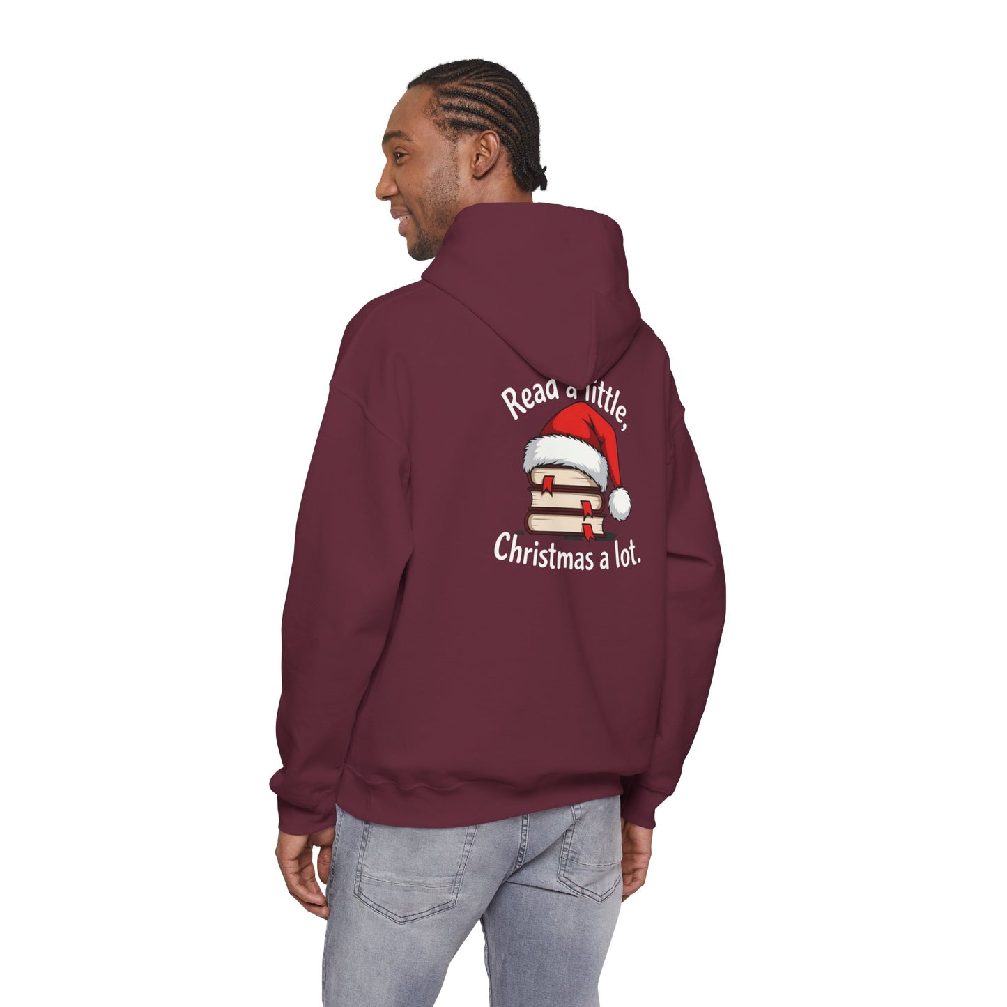 Christmas Hoodie - "Really, Little Christmas a Lot" Santa Hat Pancake Holiday Hoodie