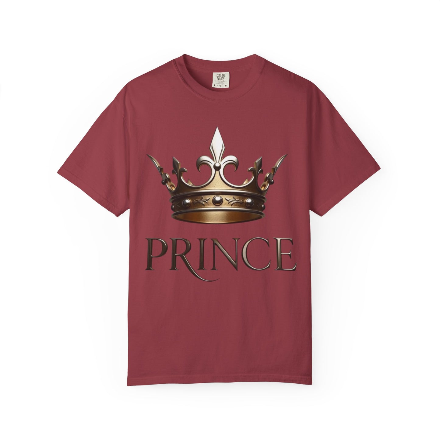 Prince Crown T‑Shirt — Regal Gold Crown Graphic Tee