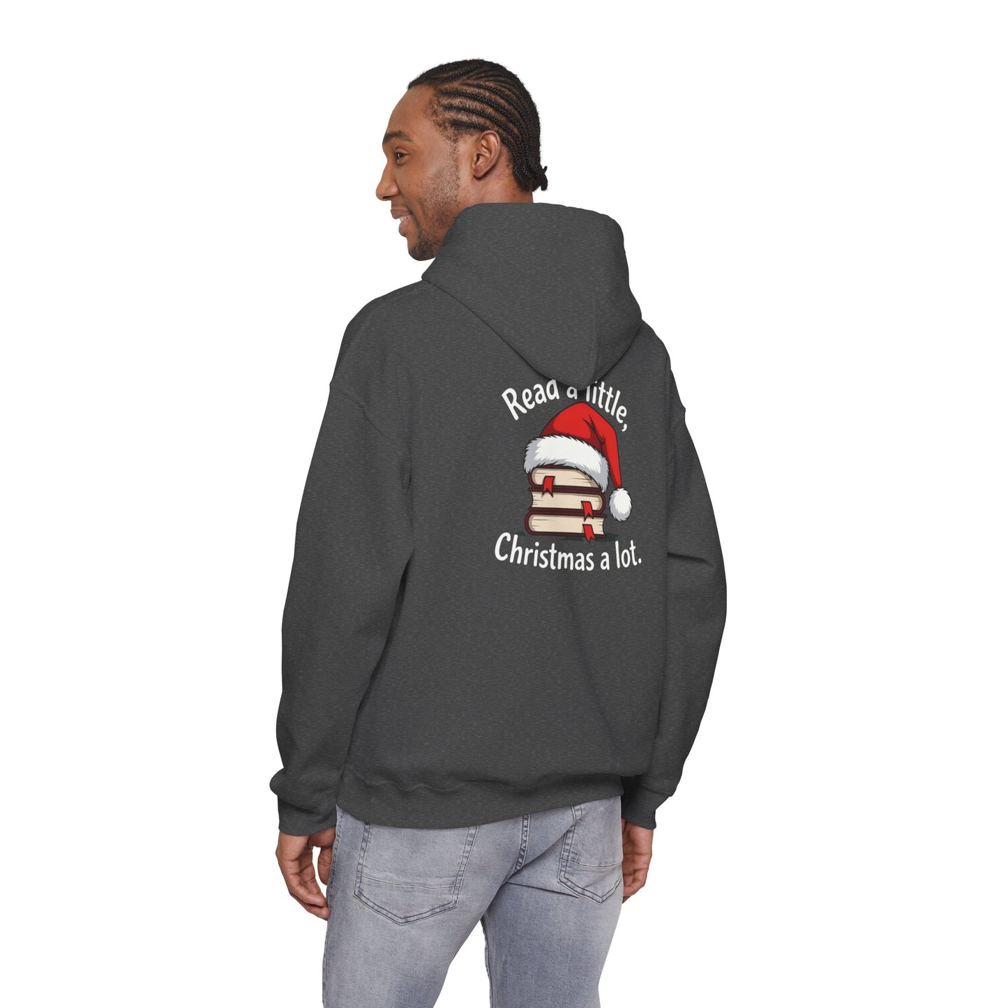 Christmas Hoodie - "Really, Little Christmas a Lot" Santa Hat Pancake Holiday Hoodie