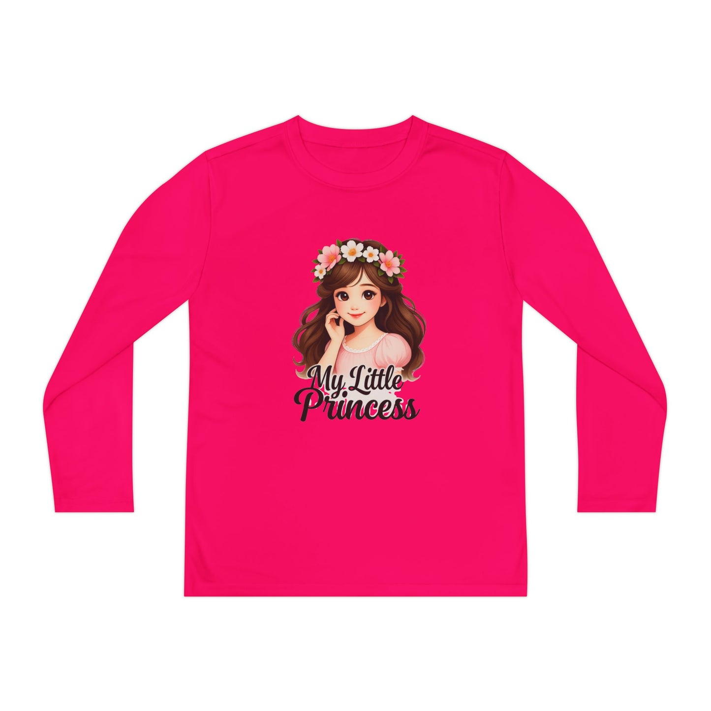 Youth Long Sleeve Tee - My Little Princess Design