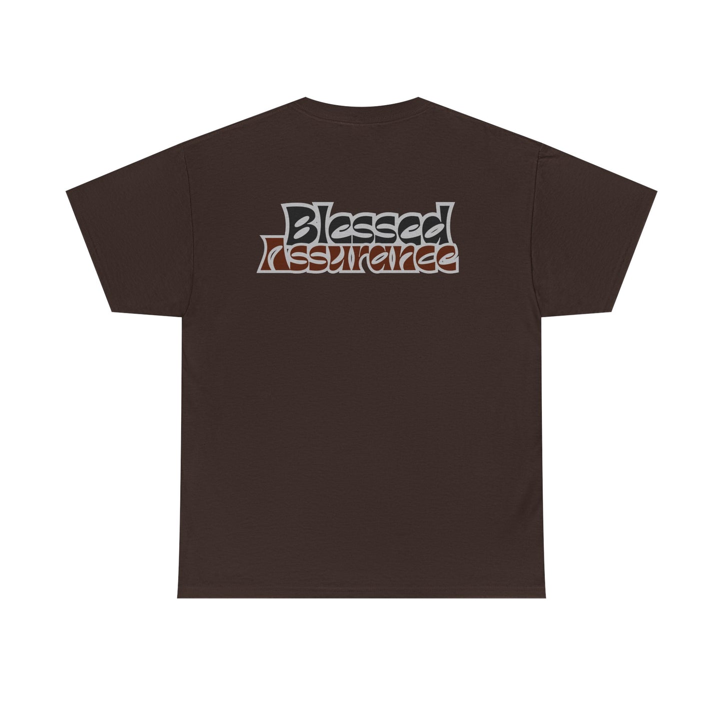 Blessed Assurance Unisex Heavy Cotton Tee | Inspirational Graphic T-Shirt for Everyday Comfort