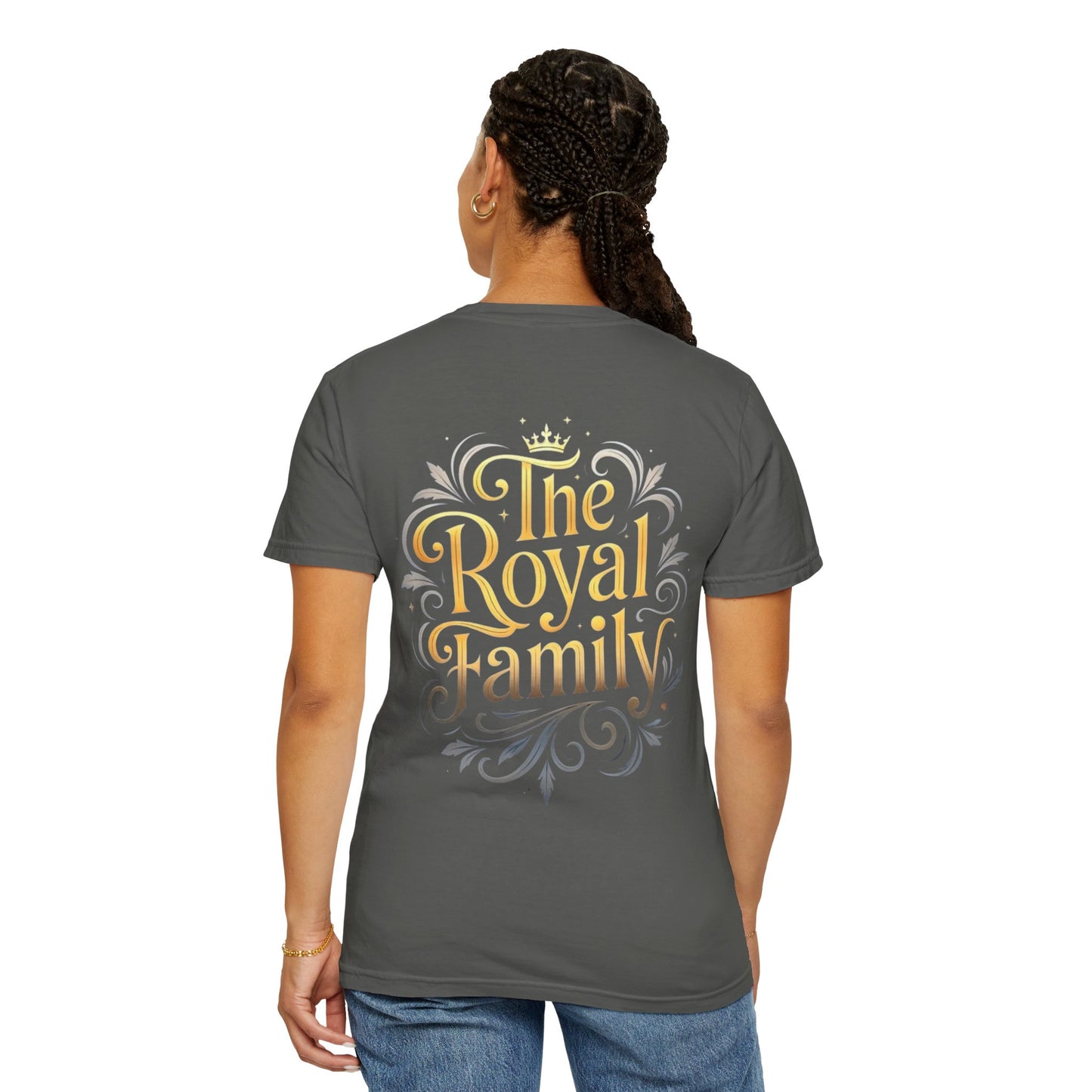Princess Crown T‑Shirt — Gold Foil Royalty Graphic