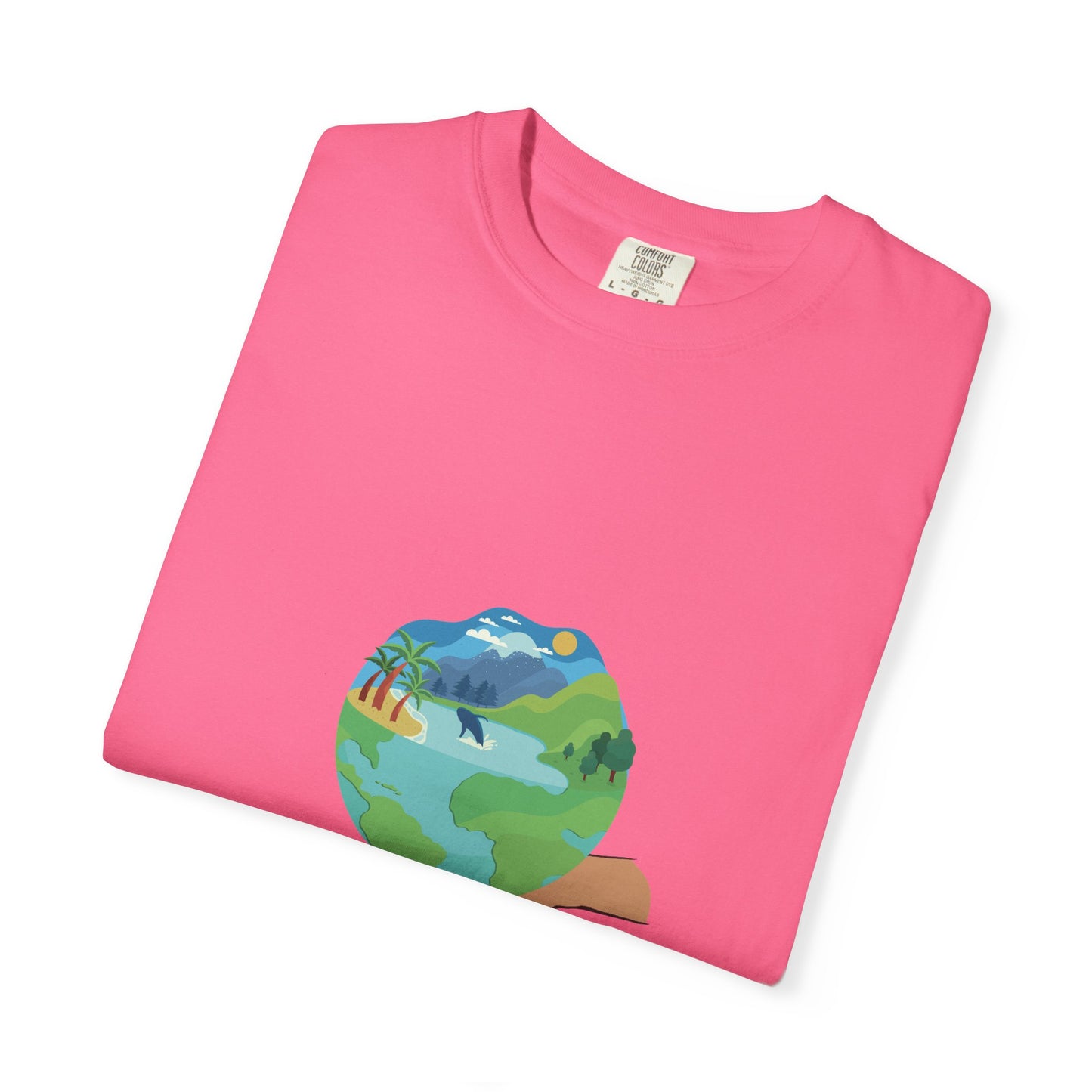 Eco-Friendly Unisex T-Shirt - Explore the World Graphic Tee
