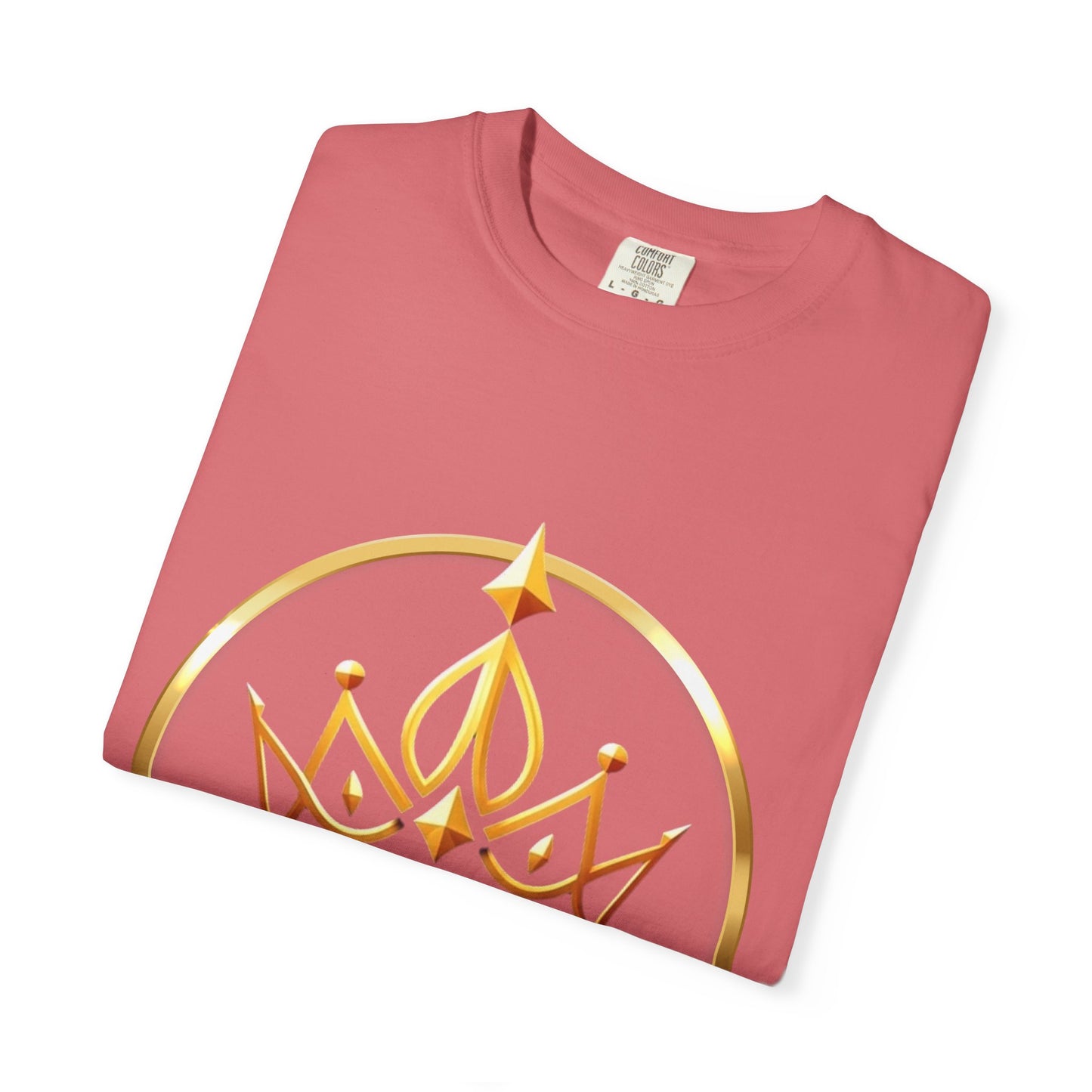Princess Crown T‑Shirt — Gold Foil Royalty Graphic