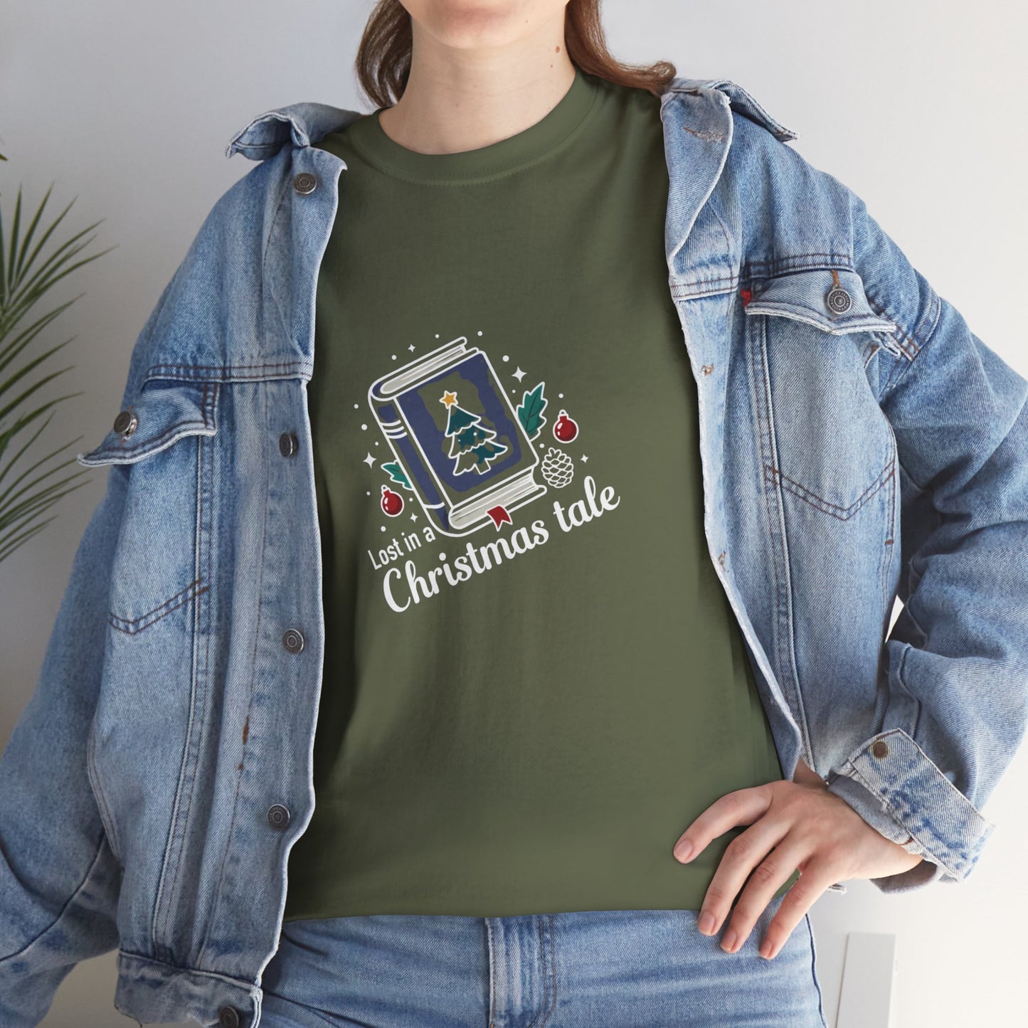 Christmas Snow Globe Tee — 'Let’s a Christmas Tale' Holiday T-Shirt