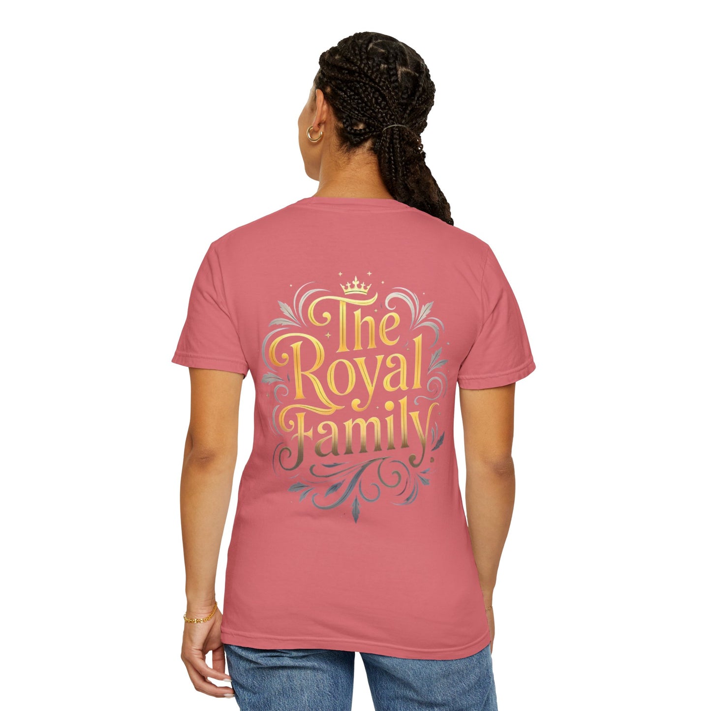 Princess Crown T‑Shirt — Gold Foil Royalty Graphic