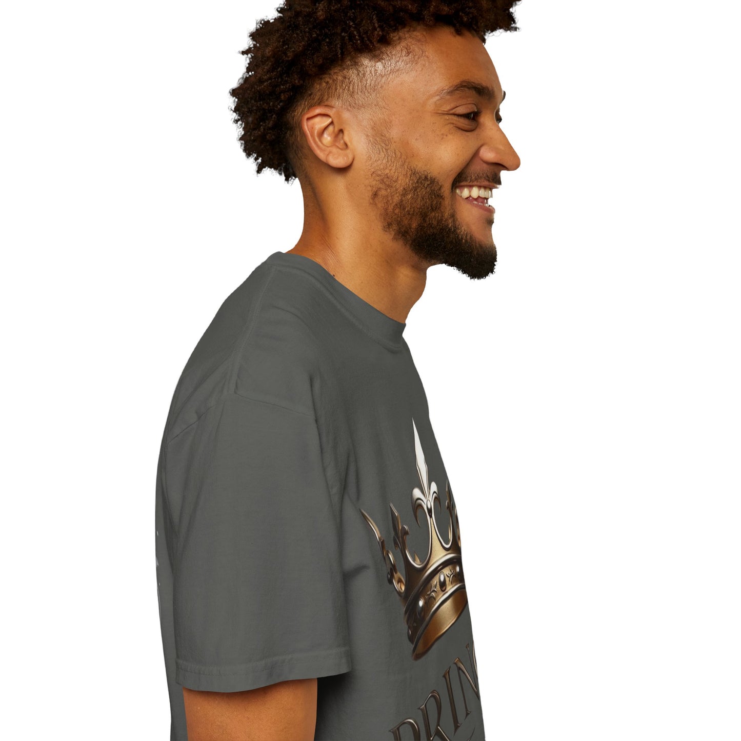 Prince Crown T‑Shirt — Regal Gold Crown Graphic Tee