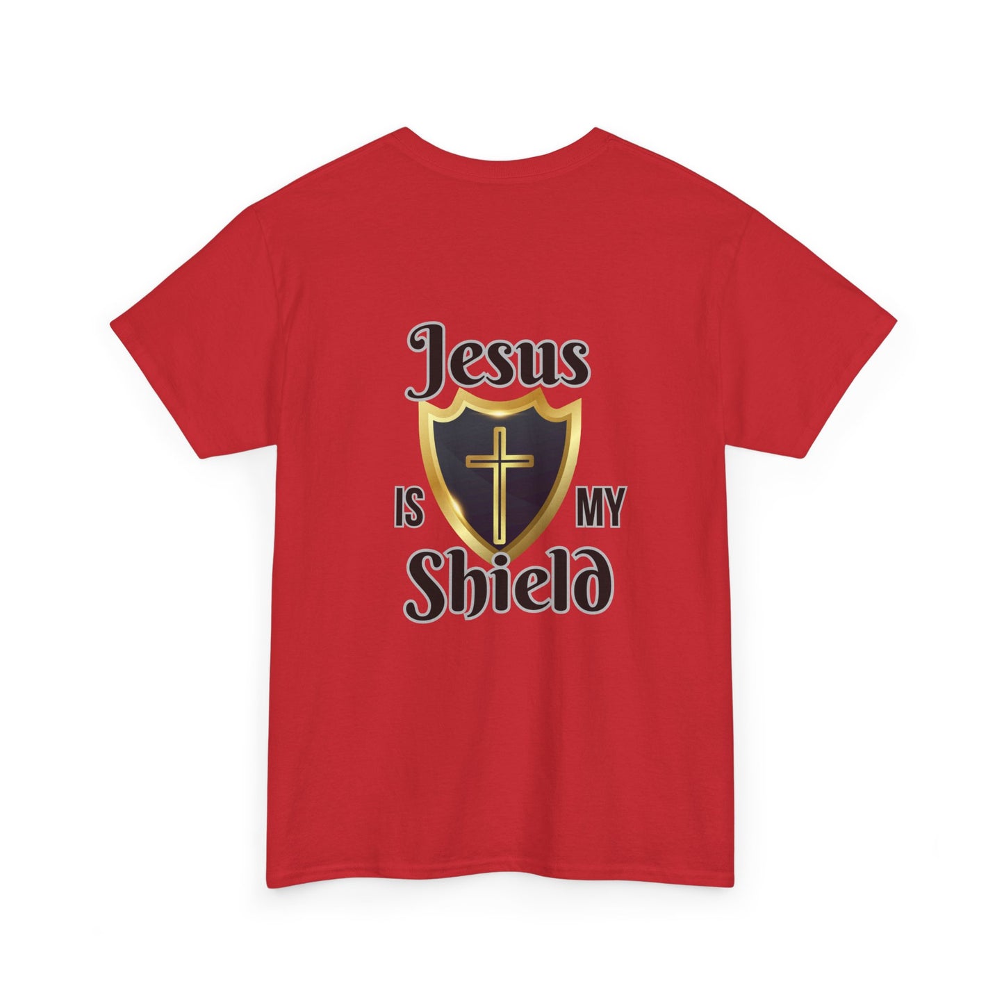 Jesus Is My Shield Unisex Heavy Cotton Tee