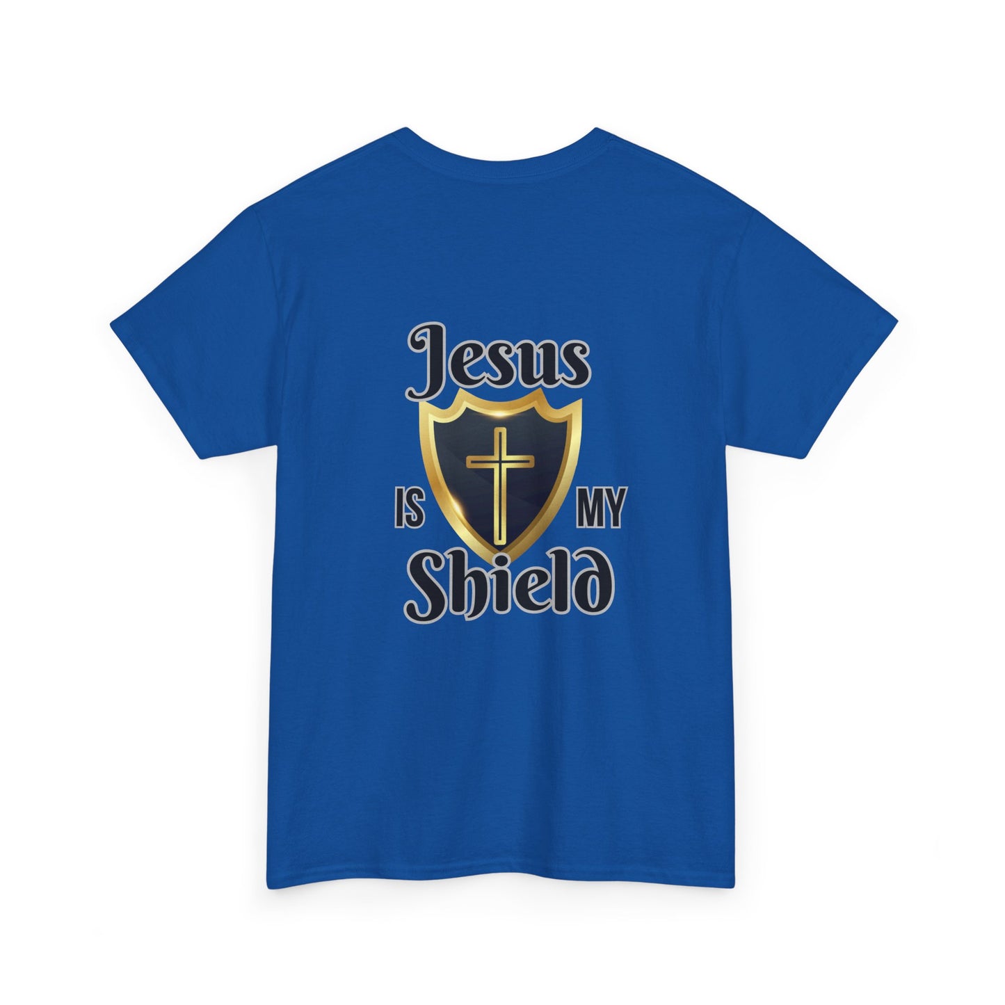 Jesus Is My Shield Unisex Heavy Cotton Tee