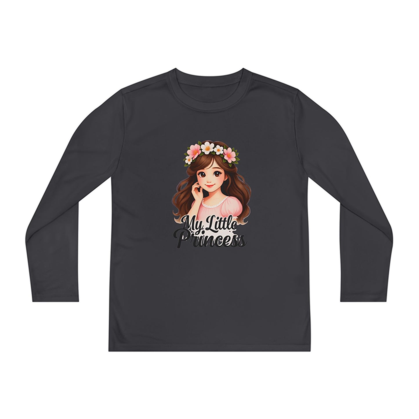 Youth Long Sleeve Tee - My Little Princess Design