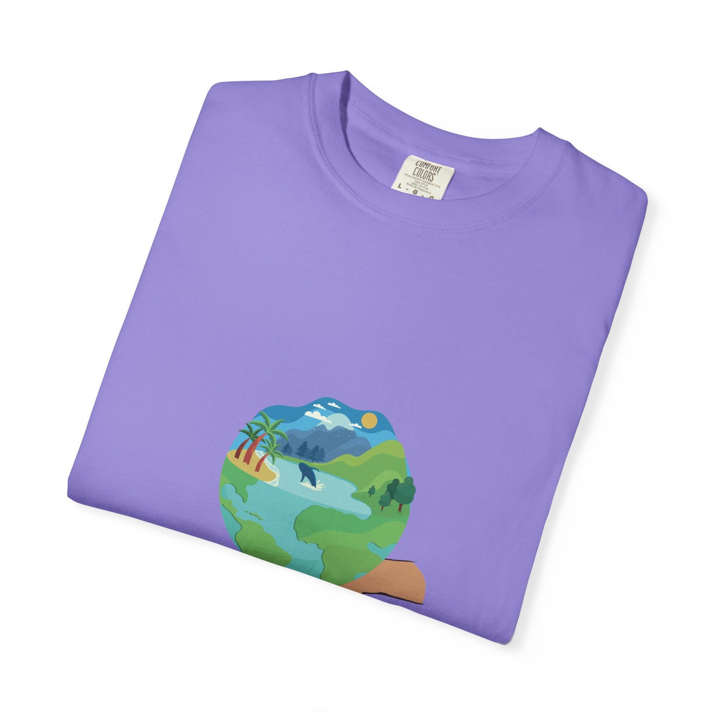 Eco-Friendly Unisex T-Shirt - Explore the World Graphic Tee