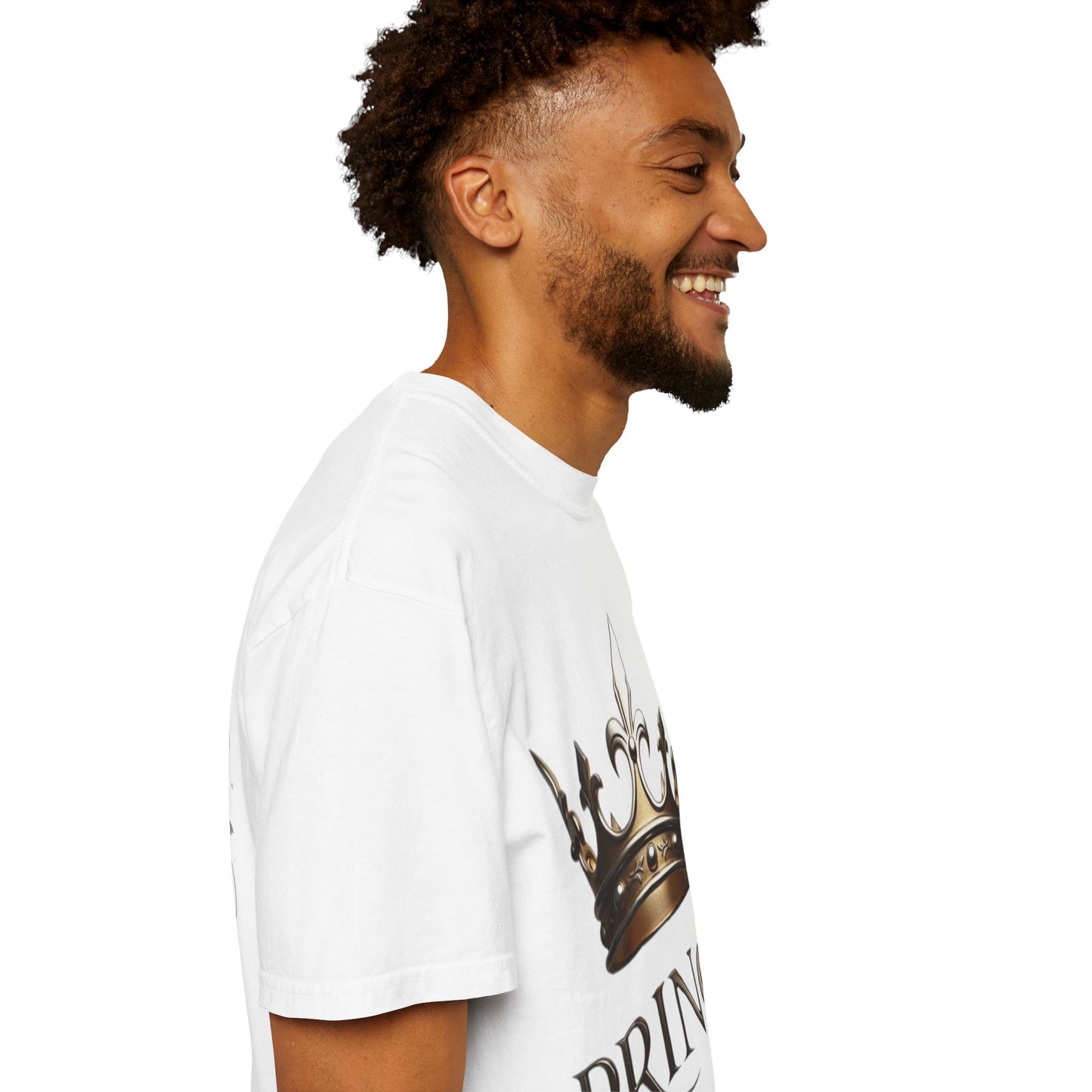 Prince Crown T‑Shirt — Regal Gold Crown Graphic Tee