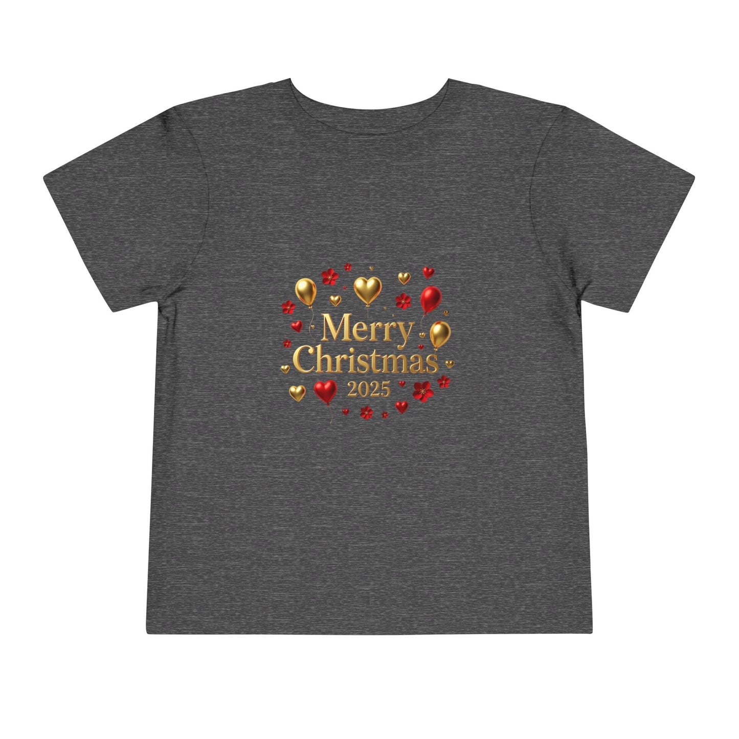 Merry Christmas 2025 Toddler Tee